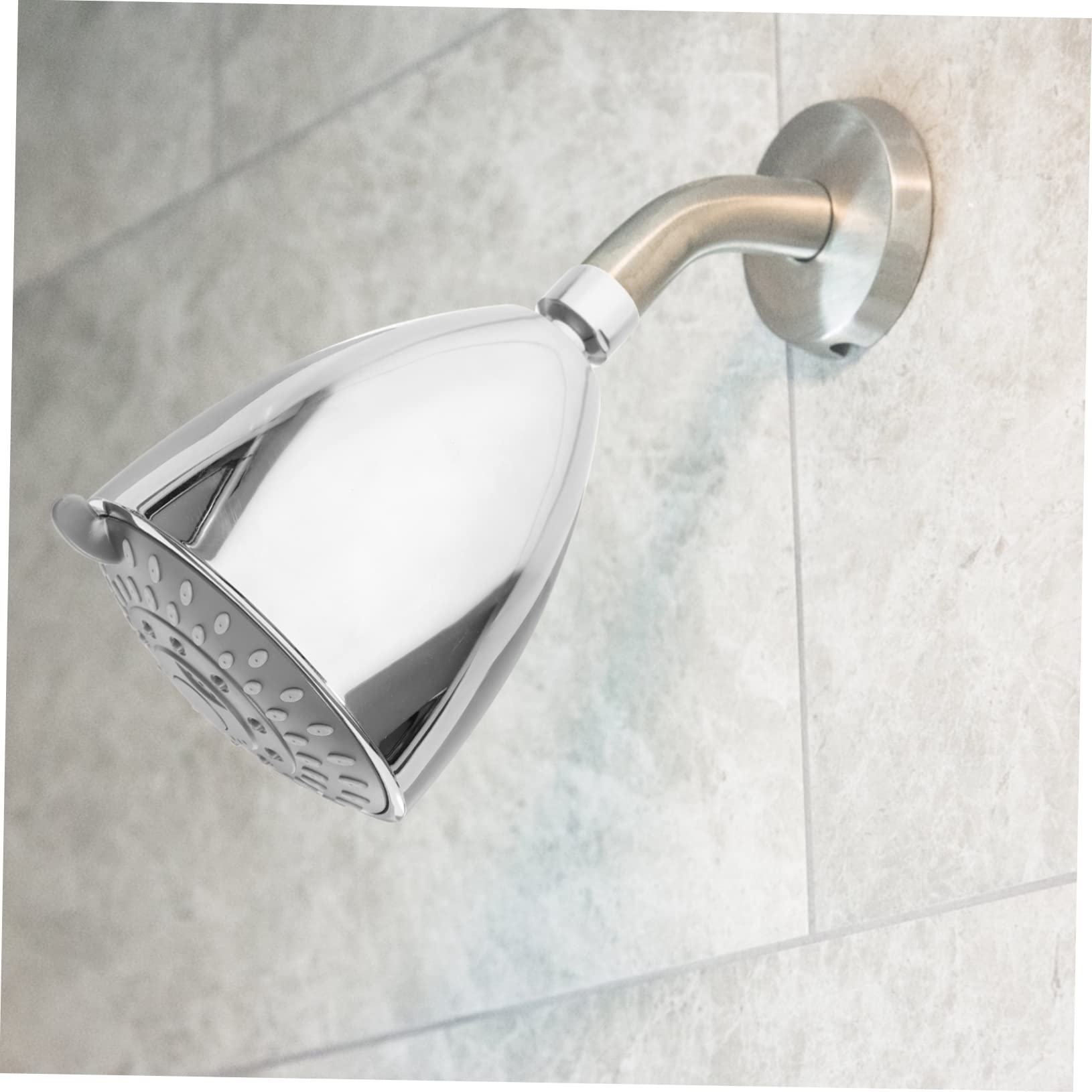 Ciieeo Filtro per Acqua Addolcitore per Acqua Dura Doccia con Filtro Ad Alta Pressione da 6 Pollici di Filtraggio A 15 Stadi Guscio in ABS