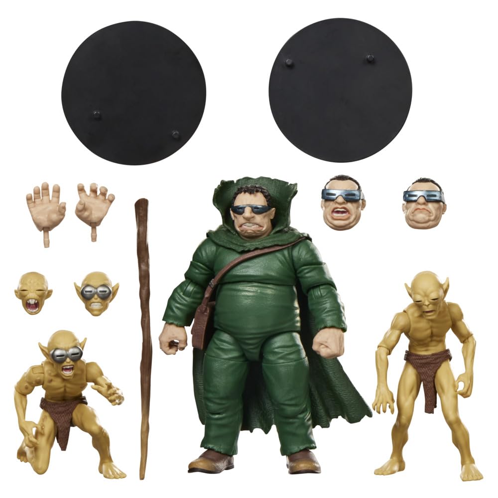 Amazon.com: Marvel Legends Series Marvel's Mole Man & Moloids