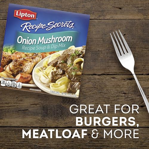 LIPTON RECIPE SECRETS DRY SOUP MIX ONION MUSHROOM 2 CT PER BOX - Thumbnail 6