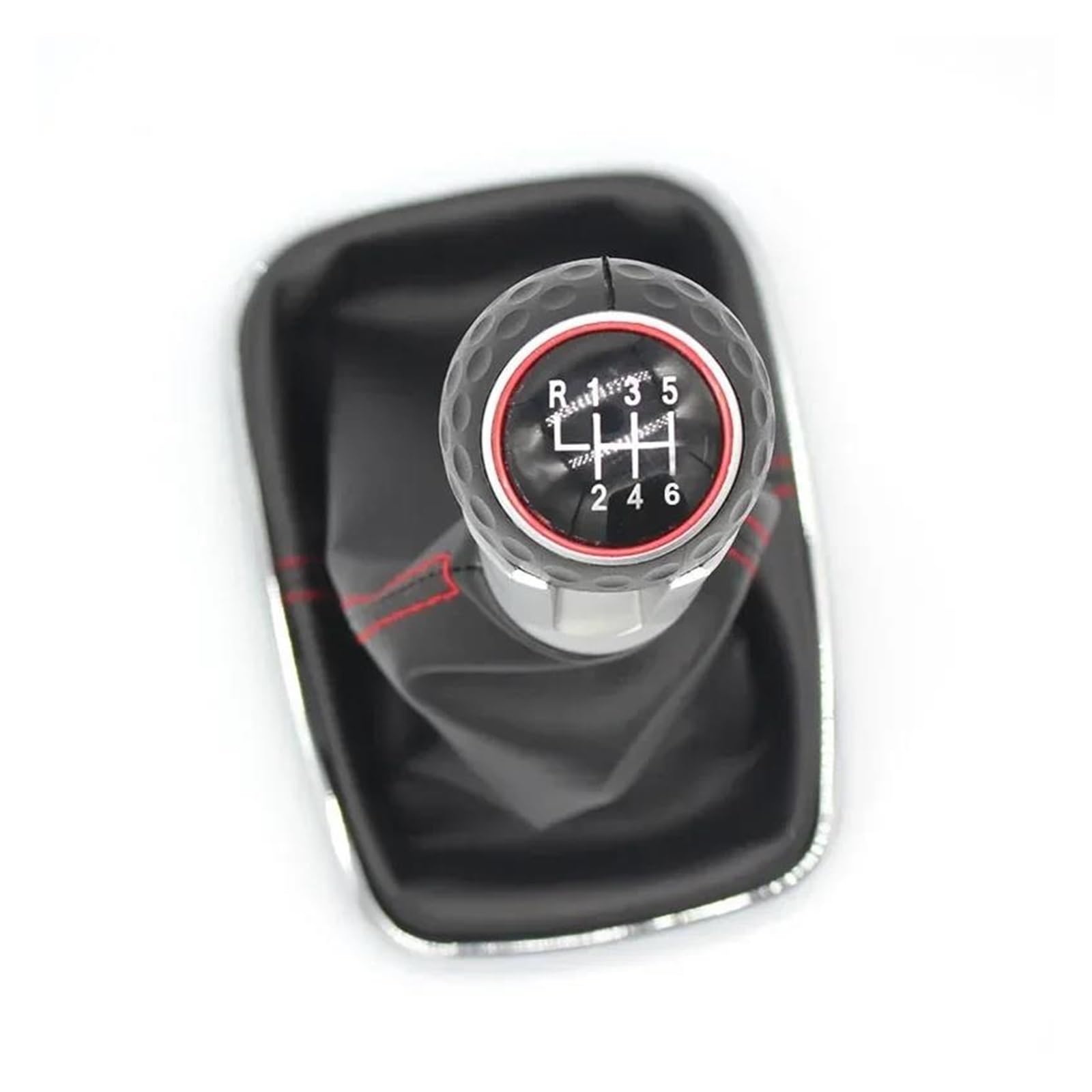Aimazom A Imazom Car Gear Shift Knob For Vw For Jett Mk4 For Bor 1999-2005 Car Manual Gear Shift Knob For Modification Nd Replacement(,For 5 Speed)