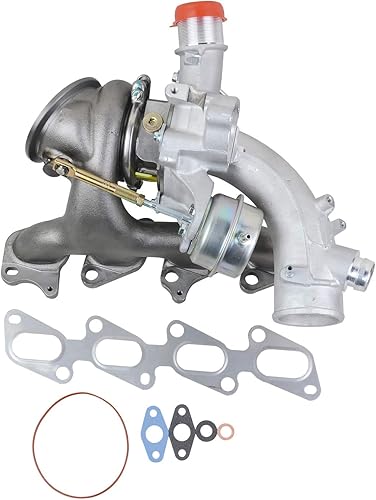 Miniatura 2 de Kit de turbocompresor de cargador turbo GT1446V compatible con Chevy Cruze Sonic Trax 16 Cruze Limited 1.4L 1364 ccm motores A14NET 55565355 781504