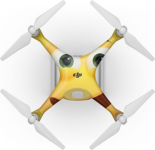 DesignSkinz - Compatible con Drone DJI Spark - Calcomanía protectora de vinilo resistente a los arañazos - Emoticonos sonrientes y extraños