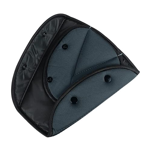 Miniatura 5 de Ajustador de cinturón de seguridad de automóvil para niños, universal, triangular, funda de seguridad para automóvil, arnés de algodón suave,