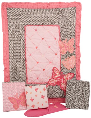 Summer 5 Piece Crib Bedding Set, Juliette