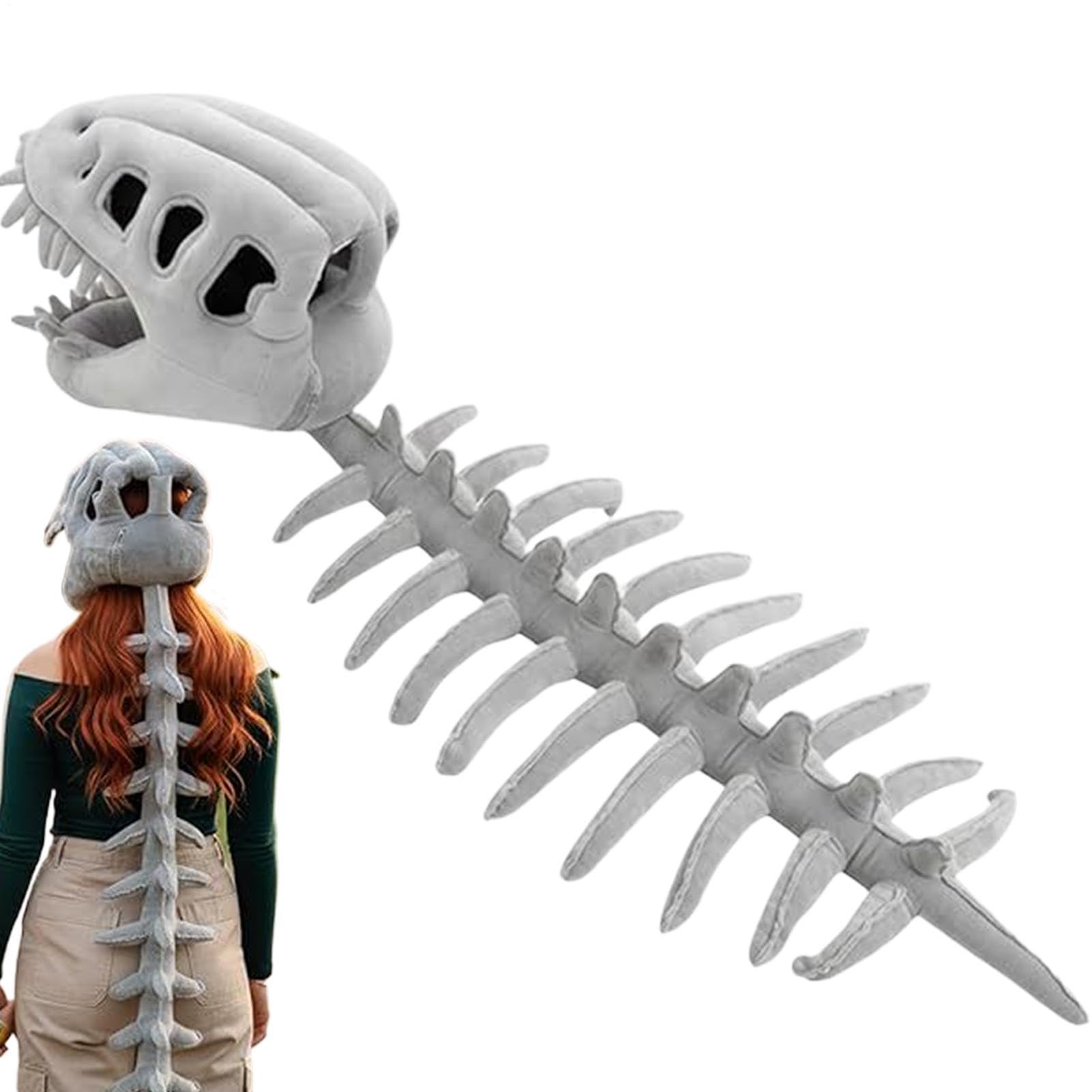 Disfraz De Dinosaurio Para Niños Muñeco De Cabeza Suave Y Ponible | Juguete Esqueleto Dinosaurio Cabeza Para Mujeres Niñas Niños Adultos Hogar Casa Dormitorio Habitación Salón Sala de Estar