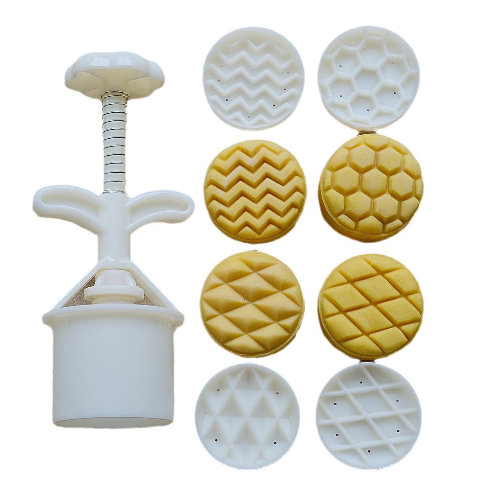 Fazvncv Beautiful Pineapple Pastries Molds Functional Manual Press Embossed Molds for Dessert Enthusiasts Cake