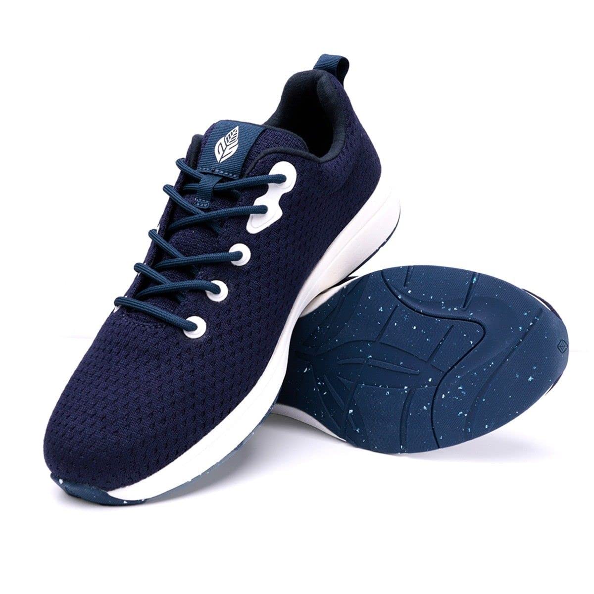 Green Steps Navy Arch Support buty sportowe na co dzień wykonane z trwałych materiałów. Wygodne i wspierające, aby pomóc złagodzić ból stóp. UK 5/EU 38