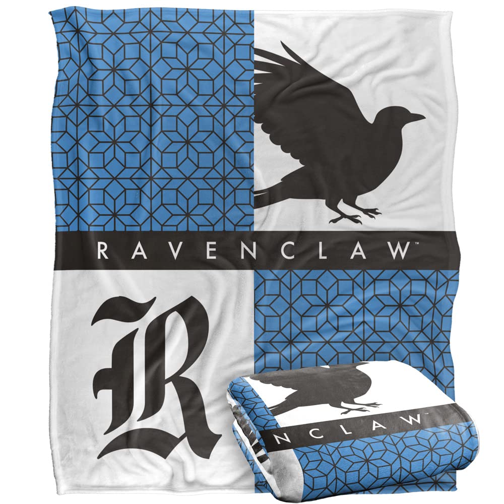 Plaid Ravenclaw Harry Potter pour vos soirées cinéma bien au chaud