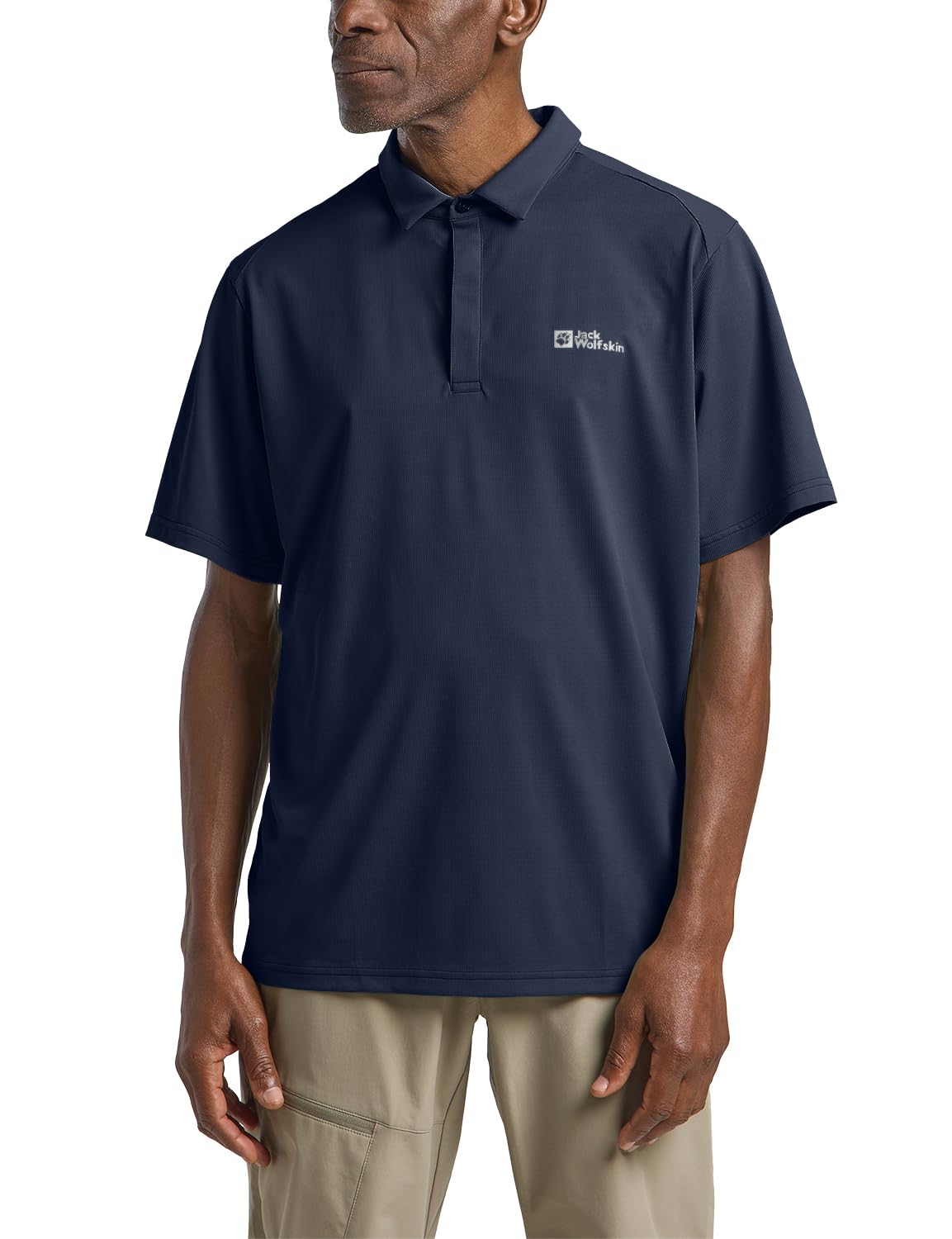 Jack Wolfskin Delgami Polo M, Night Blue, L
