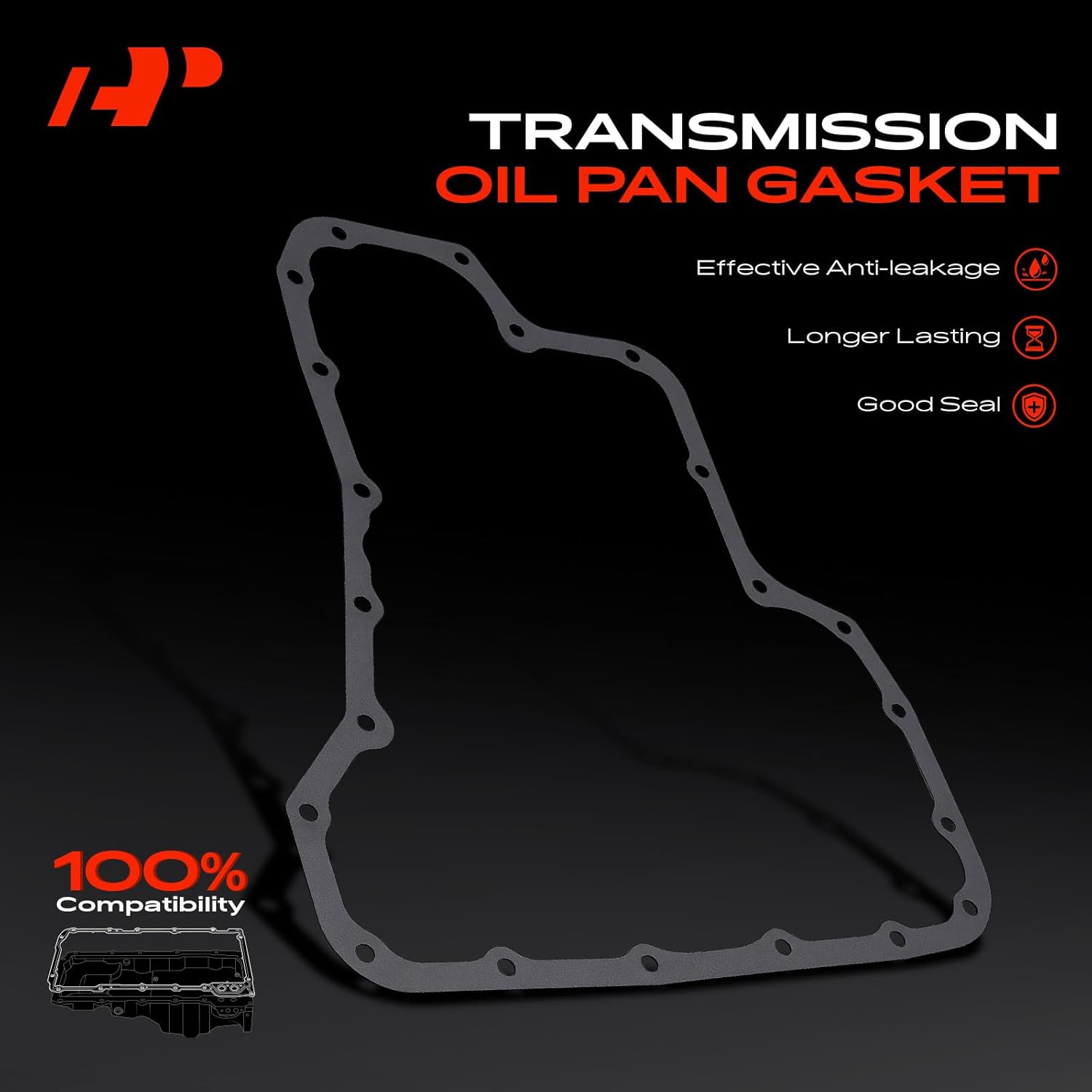 A-Premium Transmission Oil Pan Gasket Set, Compatible with Nissan Sentra 1991-2006, Versa 2008-2010, 200SX 1995-1998, NX 1991-1993 & Infiniti G20 1991-1996/1999-2002