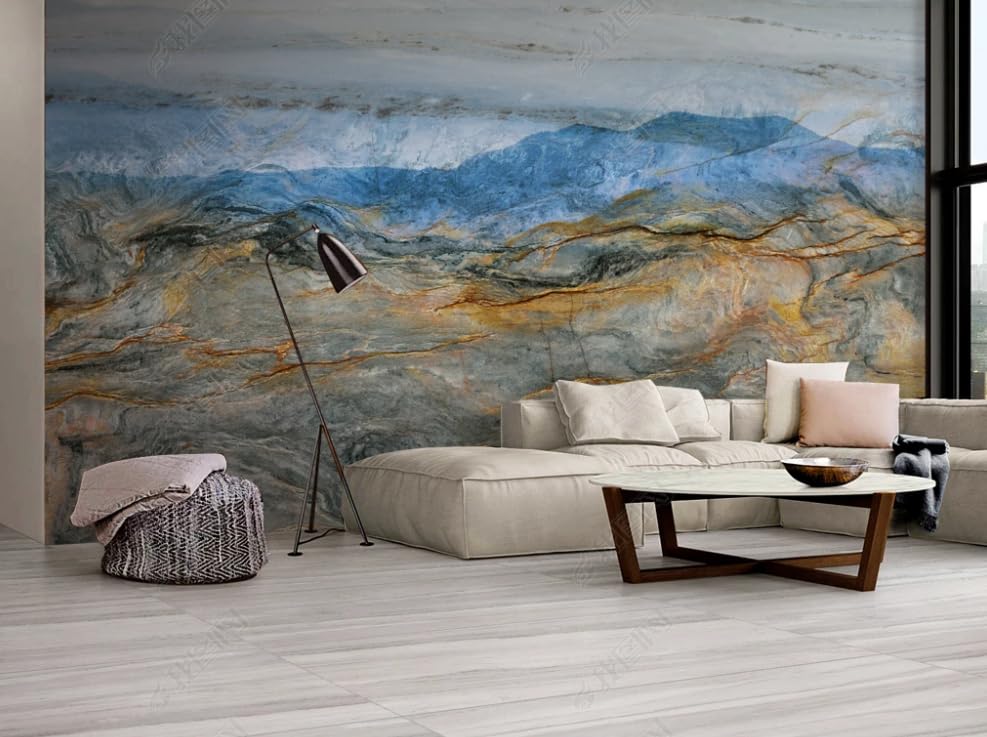 Papier peint intissé marbre poster géant mural salon chambre 150x105