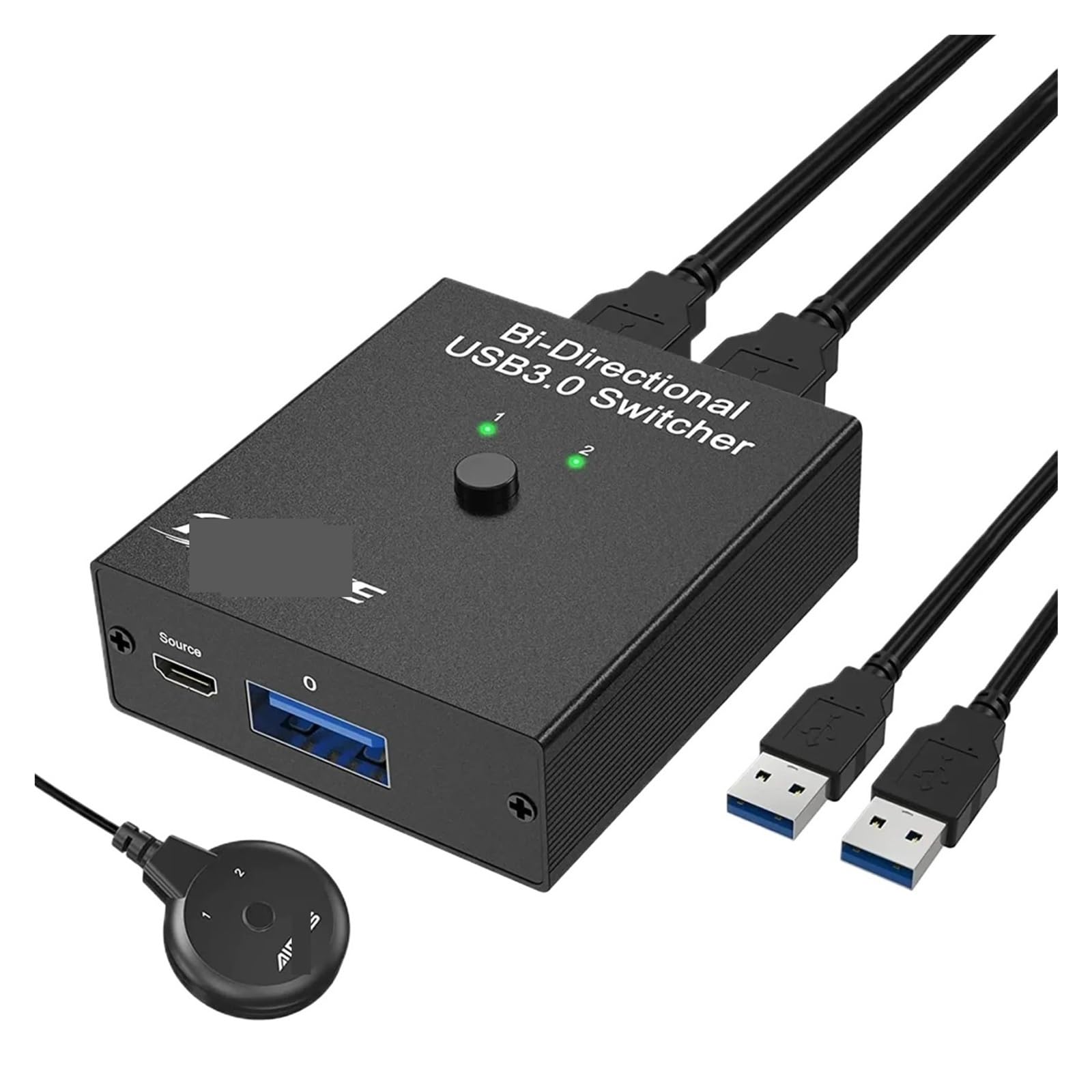 USB 3.0 Switch Selector,Bi-Directional USB Switch 2 in 1 Out / 1 in 2 Out,USB Switcher for 2 Computer Share Keyboard Mouse(BiDirectional Switch)-image-48