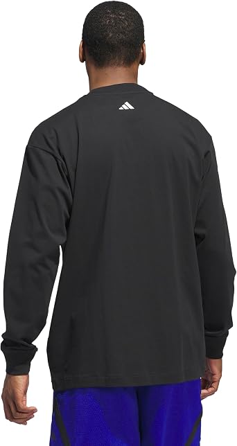 Adidas Mens Select Long Sleeve Basketball T-Shirt