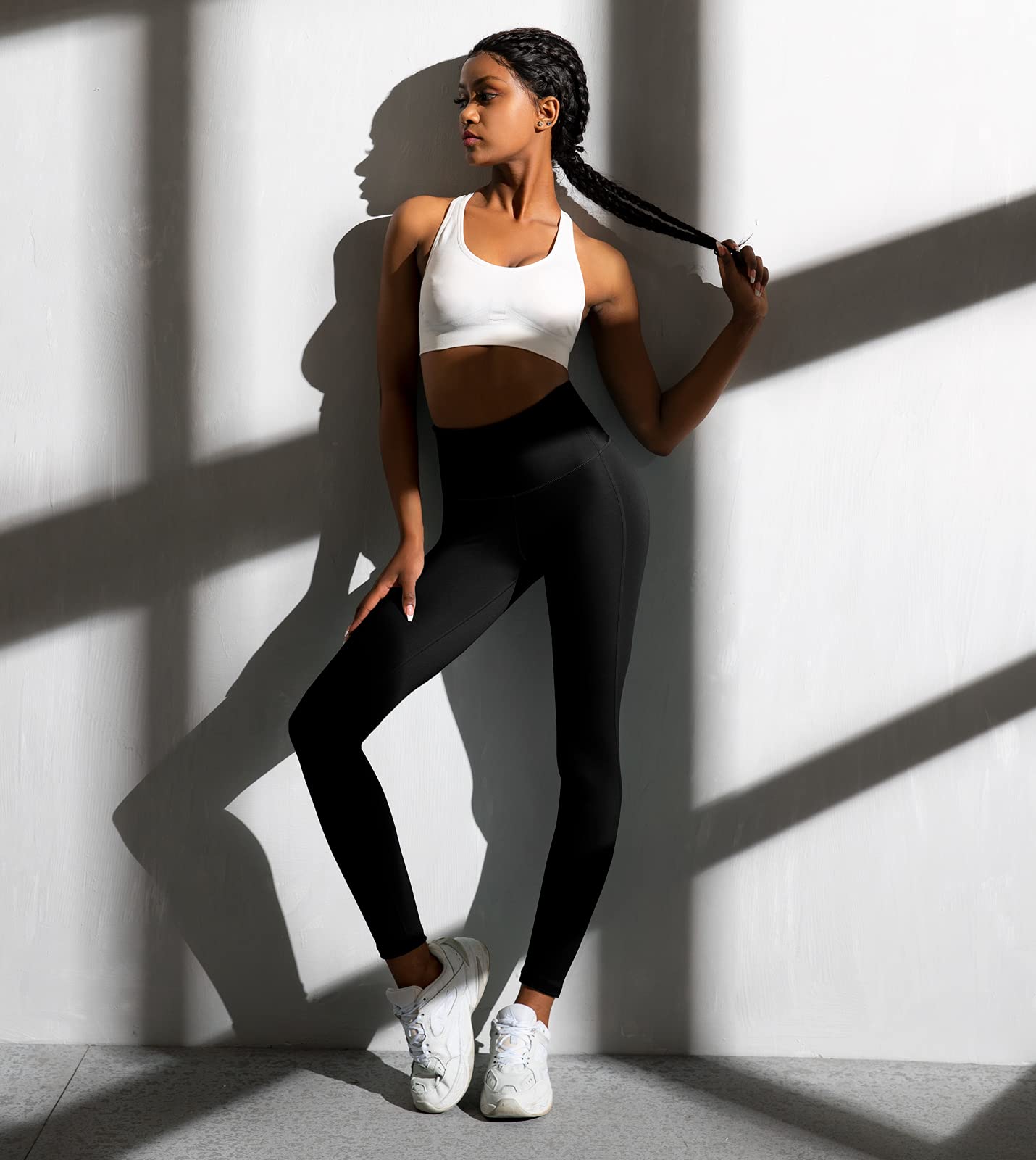 LAPASA Leggings Yoga Donna a Vita Alta, Elasticizzati e Traspiranti | Leggings a vita alta, morbidi ed elasticizzati, ideali per yoga, palestra, allenamento e tempo libero.