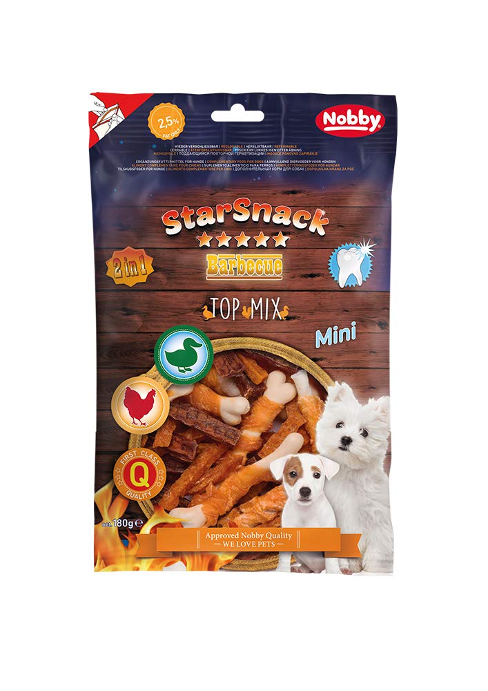 Nobby StarSnack Barbecue Mini Top Mix Approx. 180 g