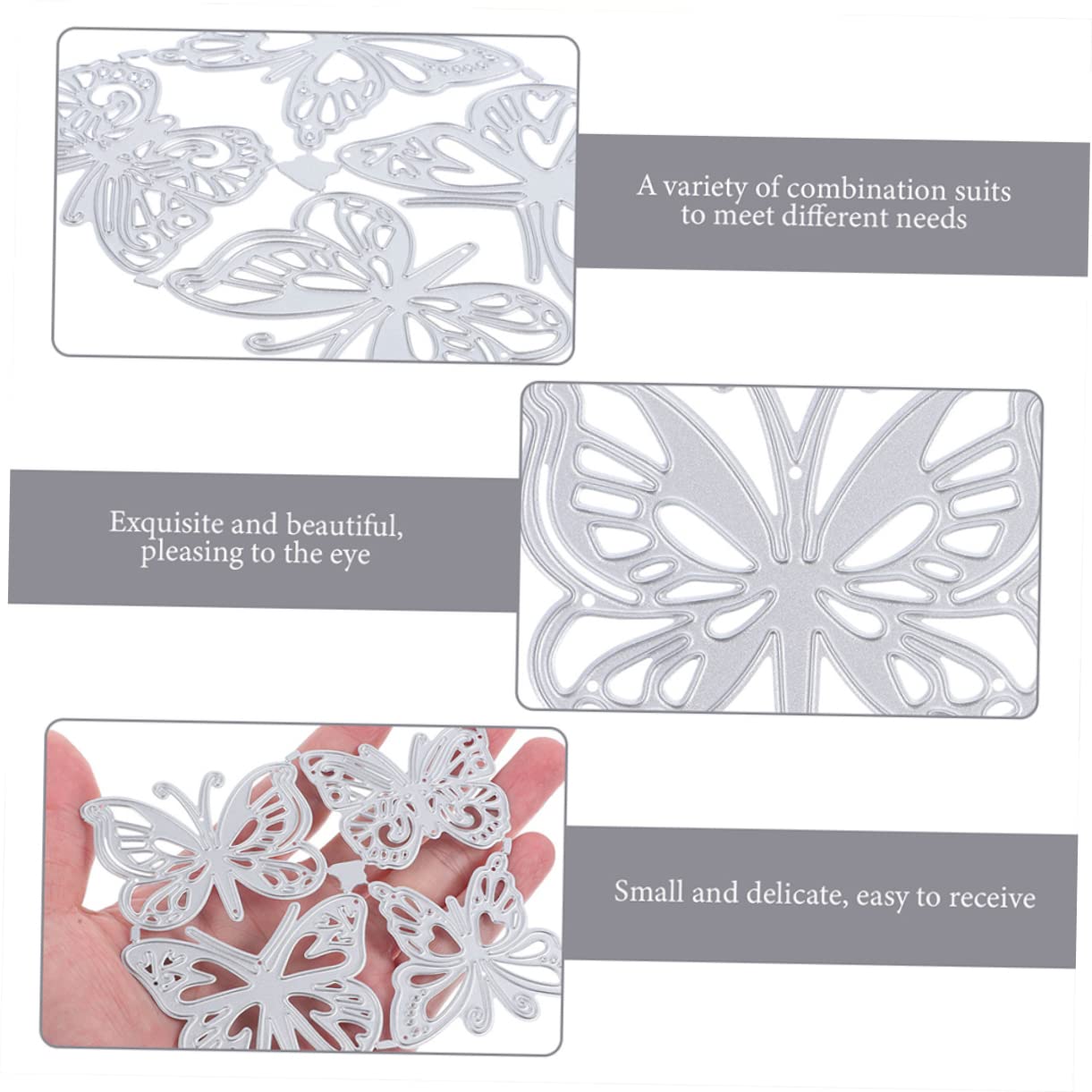 Housoutil Troqueles Scrapbooking Y Manualidades Diy Plantillas Decorativas Tarjetas Y Álbumes 8 Piezas X 4