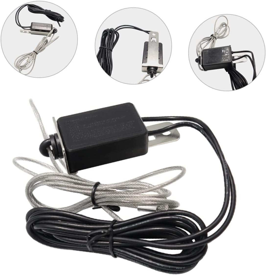 3pcs Trailer Breakaway Kit Safety Cables for Enclosed Trailer Hitch Electric Brake Cable Rv Emergency Breakaway