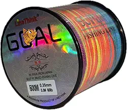 Linha De Pesca Multifilamento 500m 60lb 0.35mm 5.0 Forte