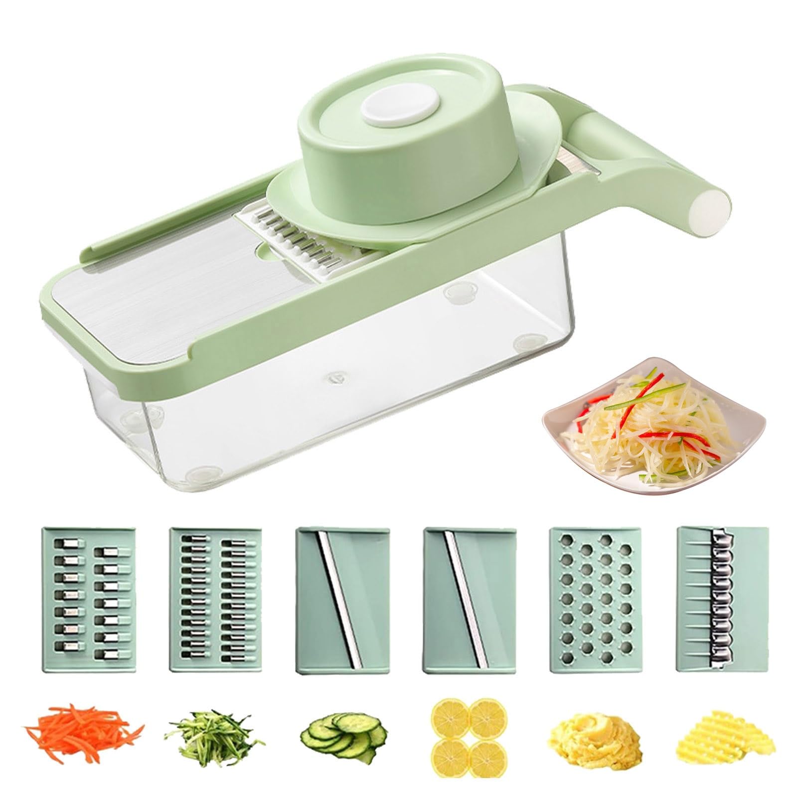 Mandoline Vegetable Chopper Slicer Cutter Manual Food Potato Onion