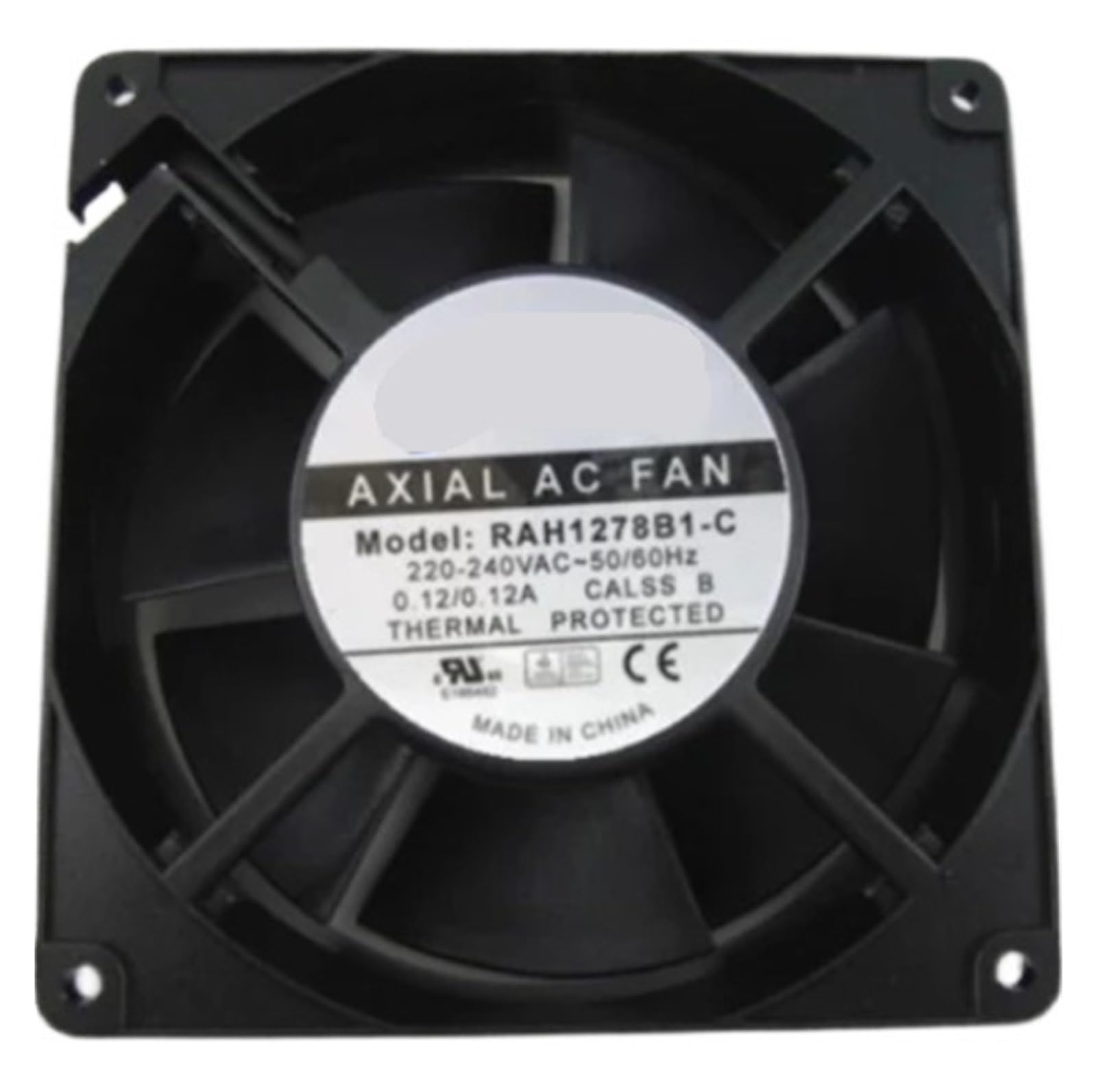 12738 ventilateur de refroidissement RAH1278B1-C à fort flux d'air