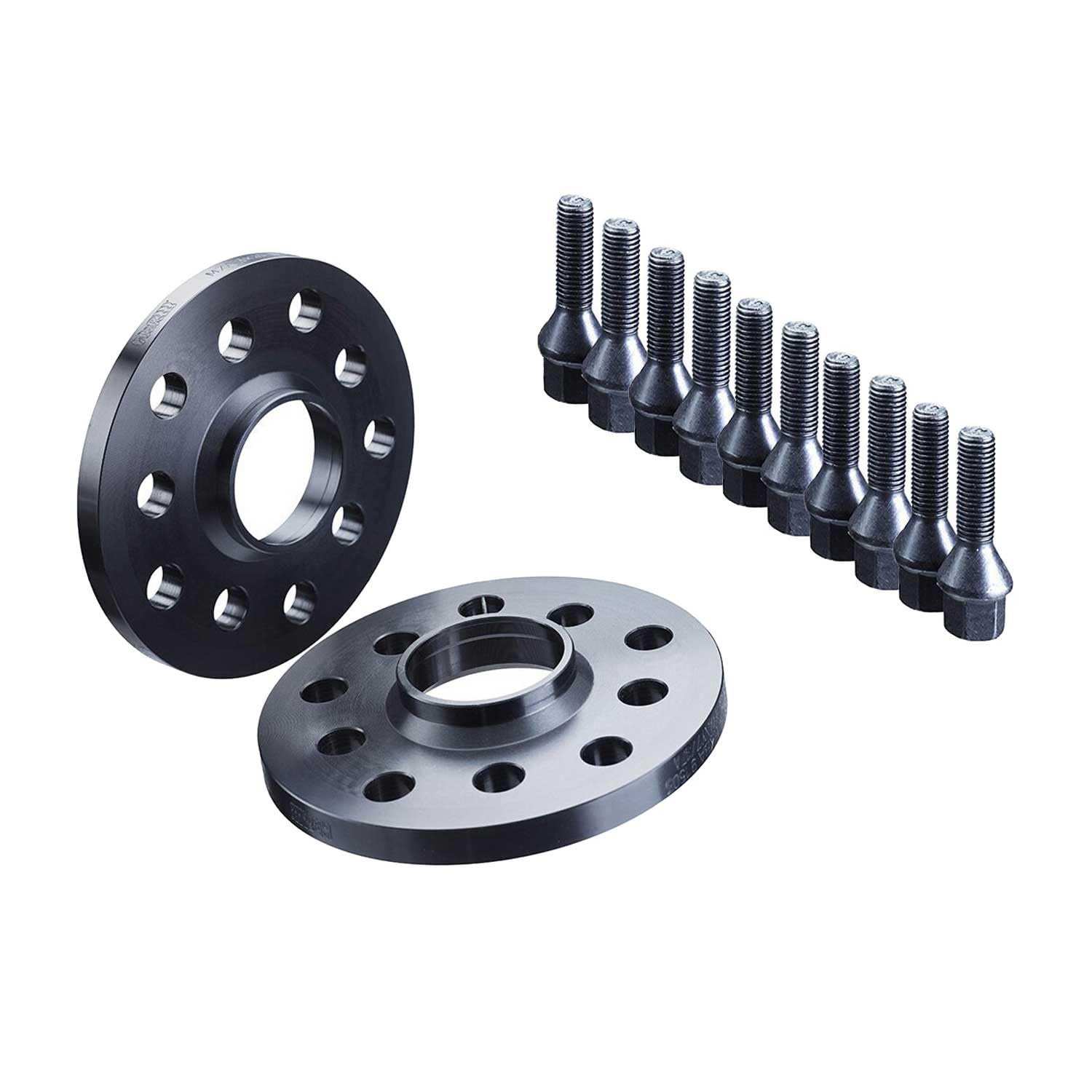 H&R Spurverbreiterungen Spurplatten 2x10mm 5x112 - XB55577-10A kompatibel mit VW Arteon, Golf, Passat, Tiguan, Touran, T-Roc