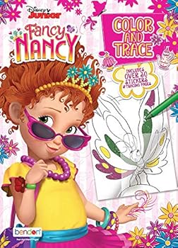 Paperback DJ Fancy Nancy Color and Trace / Trace and Learn Book