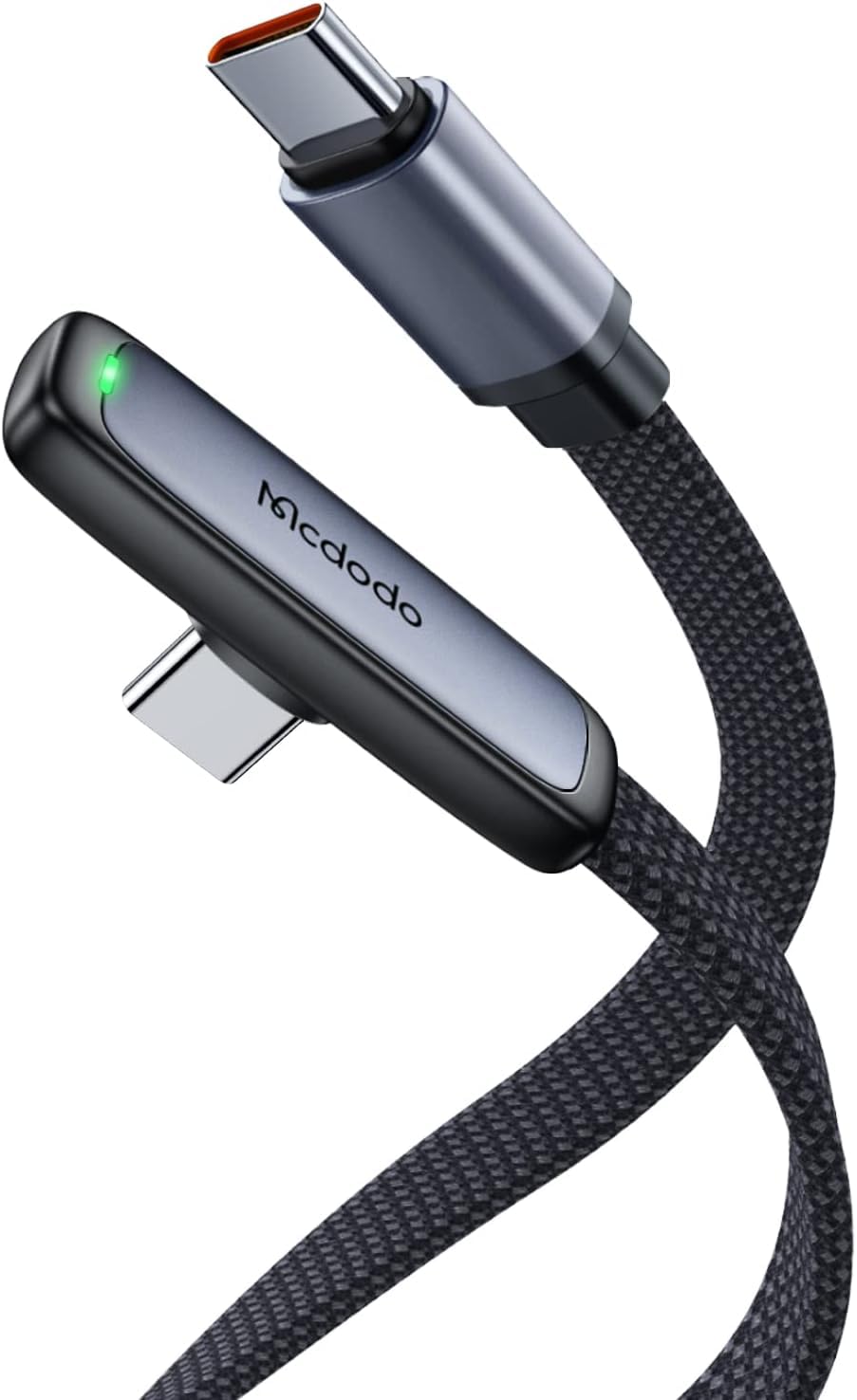 mcdodo USB C USB C Ladekabel Winkelstecker 1.2M PD 3.0 PPS USB-C Kabel 90 Grad 5A/20V kompatibel mit iPhone 15 Pro Max, M2 MacBook Pro/Air iPad Pro 2021 iPad Air 5 Galaxy