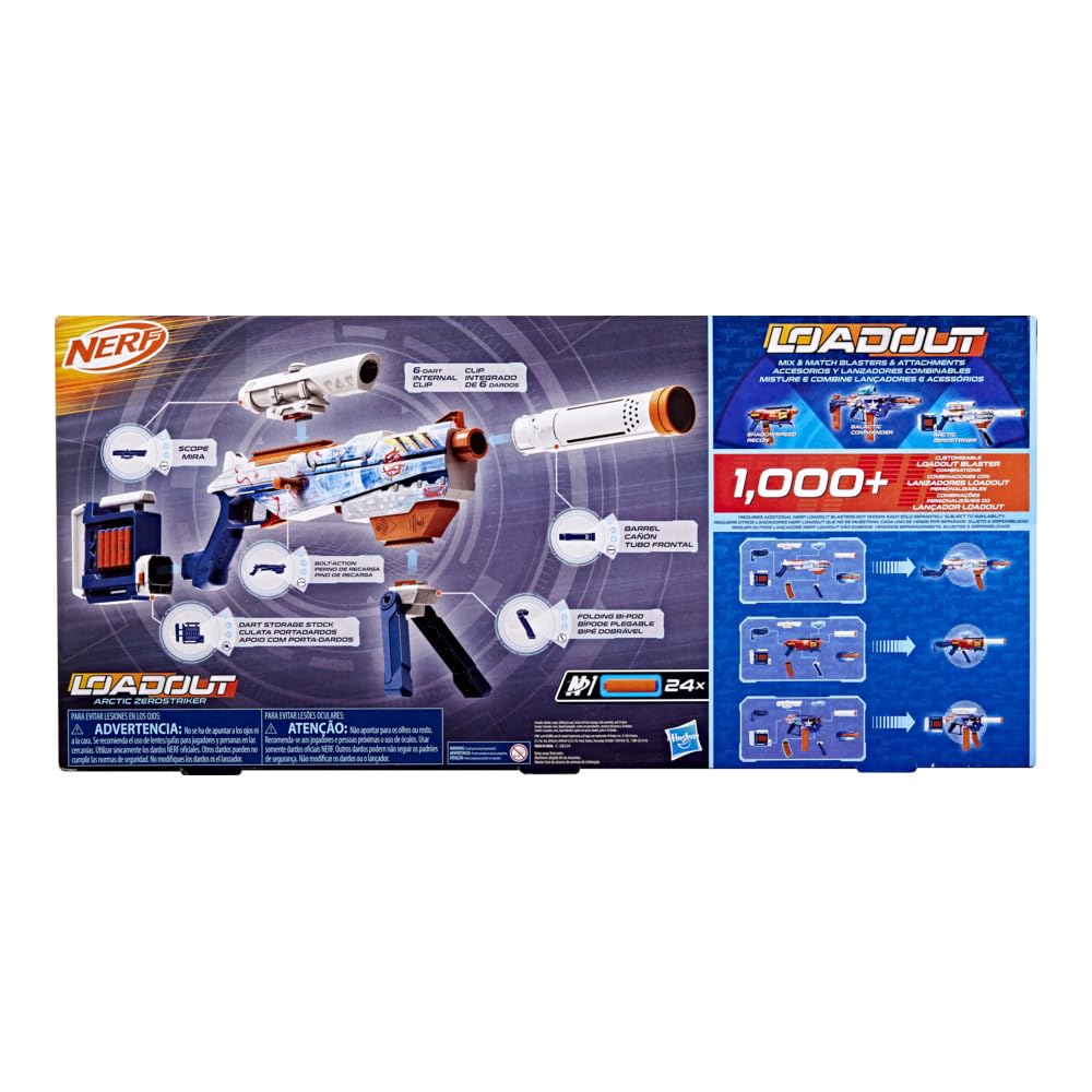 Nerf Loadout Arctic Zerostriker Launcher