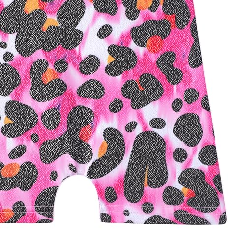 Image of HOZIY Gymnastics Leotards for Girls Unicorn Aurora Rainbow Mermaid Dinosaur Cupcake Sparkle Biketard Toddlers Kids Children