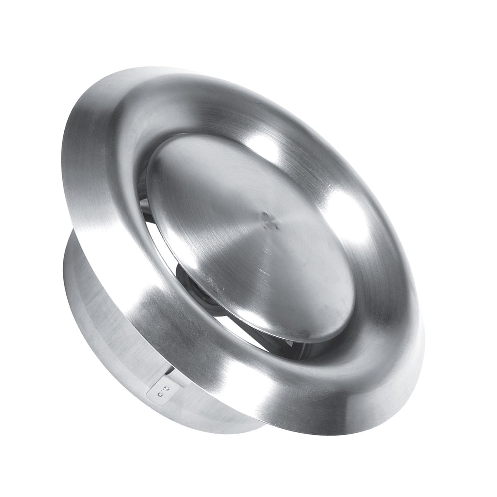 Stainless Steel Round Air Vent Grill Cover Ventilation Duct Cover Home Wall  Ceiling Diffuser Exhaust Supply for Bathroom Office Kit