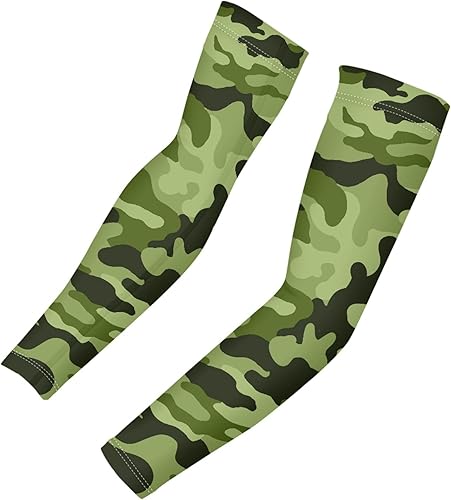 Vista 21 de CLOHOMIN Mangas para brazos, protección solar, mangas de compresión, cubierta de tatuaje para mujeres y hombres, manga deportiva atlética refrescante