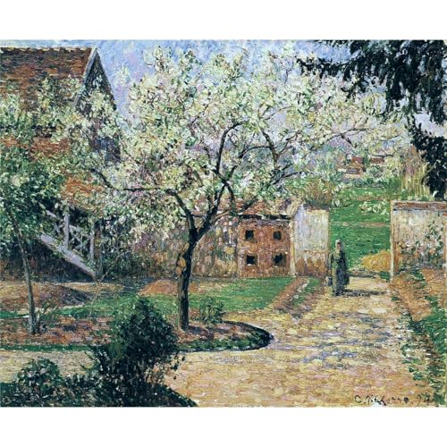 Impression d'art sur toile Prunier Eragny 1894 format géant 127x101,6 cm