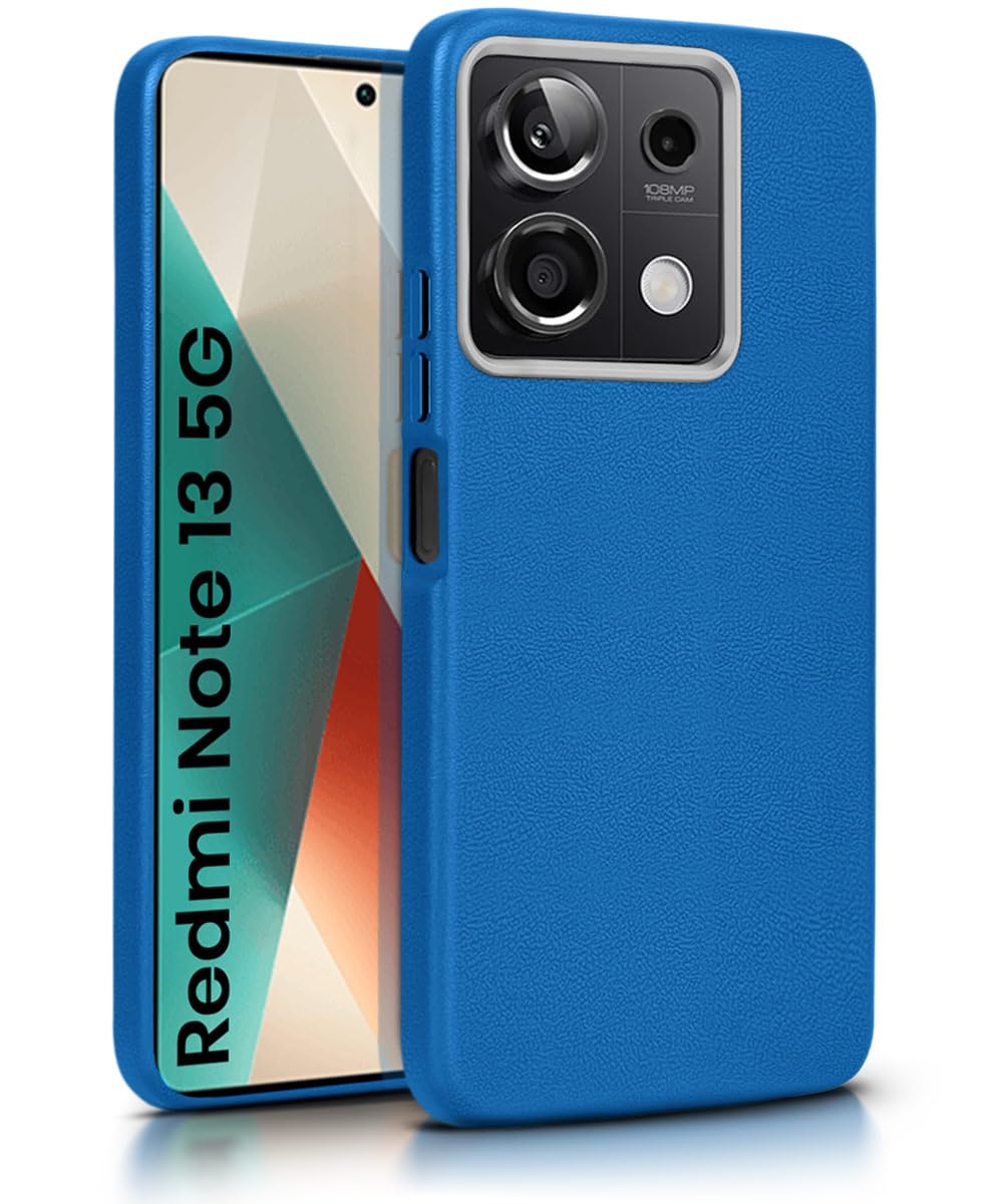 WOW IMAGINE Back Cover for Xiaomi Mi Redmi Note 13 5G | Ultra Slim Flexible Non-Slip Grip | Inner Fabric | Metal Camera Ring & Lightweight Soft Silicone Mobile Case – Blue WOW IMAGINE Back Cover for Xiaomi Mi Redmi Note 13 5G | Ultra Slim Flexible Non-Slip Grip | Inner Fabric | Metal Camera Ring & Lightweight Soft Silicone Mobile Case – Blue