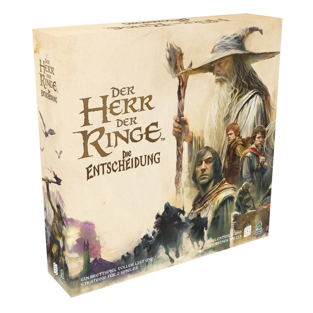 Le Seigneur des Anneaux : La Décision - Jeu de stratégie asymétrique pour 2 Personnes dans la Lutte pour la Terre du Milieu | Allemand | À partir de 13 Ans | ELZNIR Games