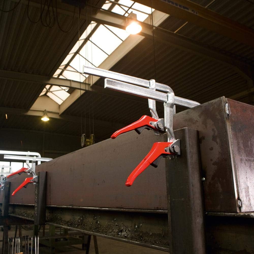 Bessey Tools Steel Lever Bar Clamp - 31in. Clamping Capacity, 1,200 Lb. Force, Model Number LC31