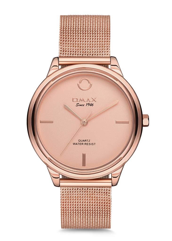 OMAX Analog Rose Gold Dial Women’s Watch - 00FMB012600F (B07KV17BGV) Amazon Price History, Amazon Price Tracker