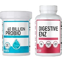 Advanced Gut Health Kit 60 Billion Probiotics with Prebiotics and Probiotics Probiotics for Women for Gut and Digestive Health