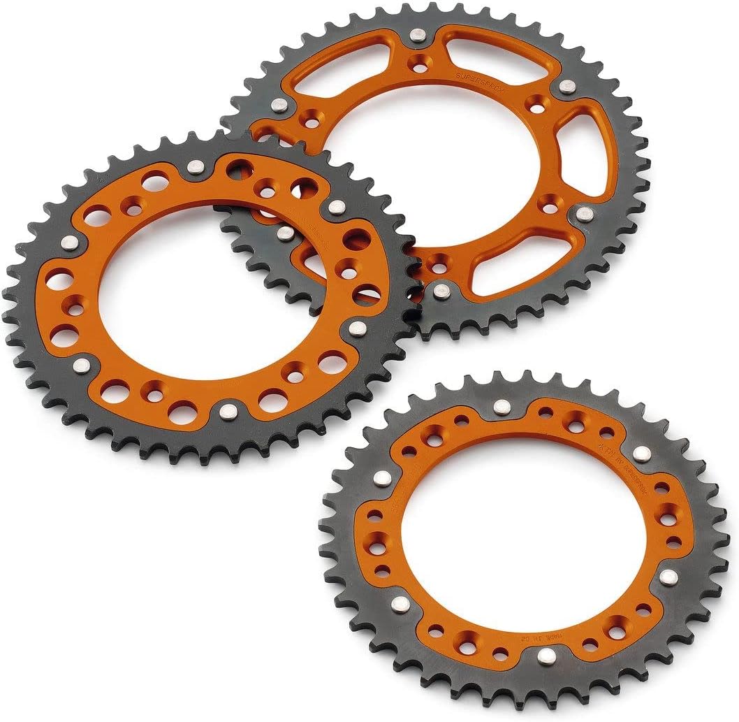 KTM PowerParts Supersprox 2K Rear Sprocket - Orange, 520 / 51T