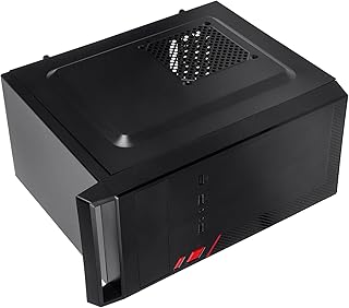 Artibetter Mini Small Form Factor Computer Case Secc Material with USB 2.0 Panel and Audio for DIY Computer