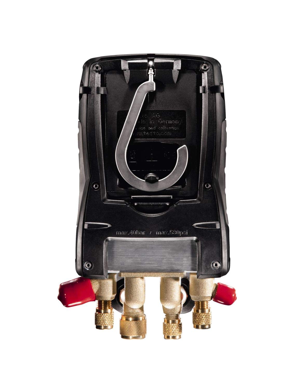 Testo 0563 5703 Refrigeration System Analyzer Kit with 2 Clamp Probe, Case and USB Cable, -58 to 302 Degree F Range