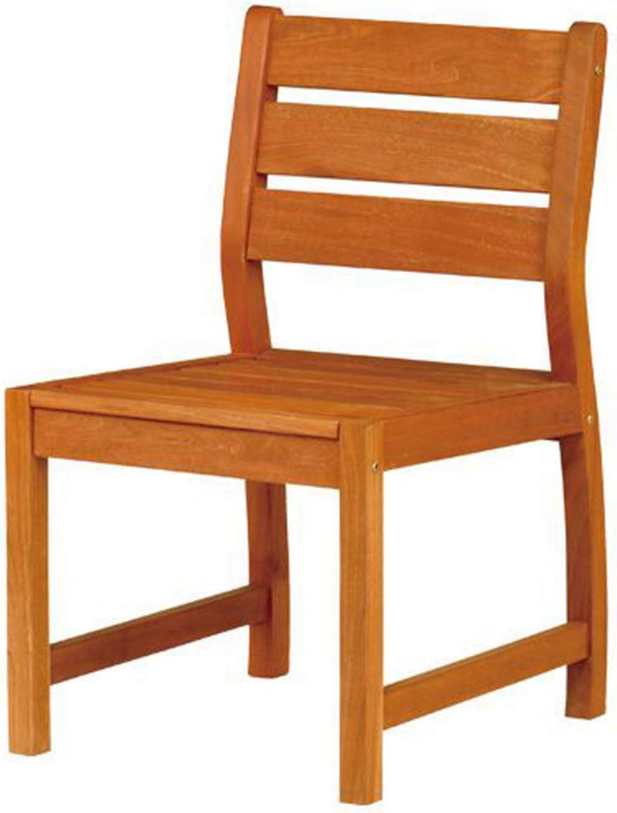 Mizushima Industrial Chair Barau Series Natural Wood Chair 240-0350 Depth 22.0 x Height 33.5 x Width 19.7 inches (55.5 x 85 x 50 cm)