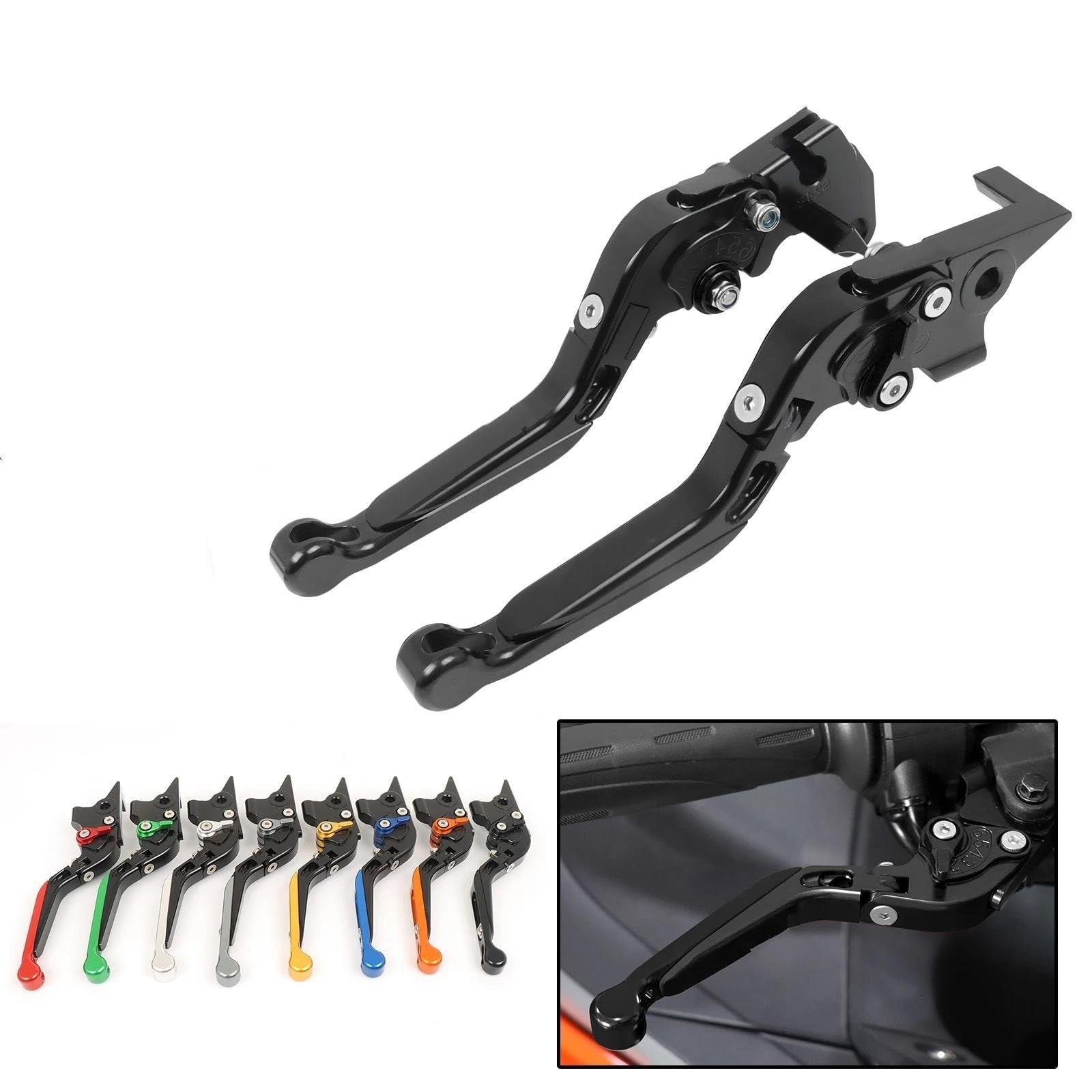 para PCX125 PCX150 PCX 125 PCX 150 Motocicleta Palanca De Embrague De Freno Plegable Ajustable De Aluminio ZSVSMDPVG(2)
