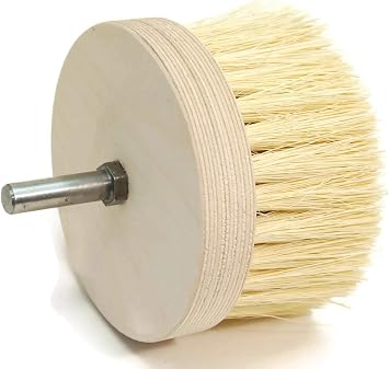 Burnish and Buff Drill Brush - by Rogue River Tools. Buffing and Burnishing Wax & Oil Finishes, Speed up the Process with a Drill! Product of the USA!