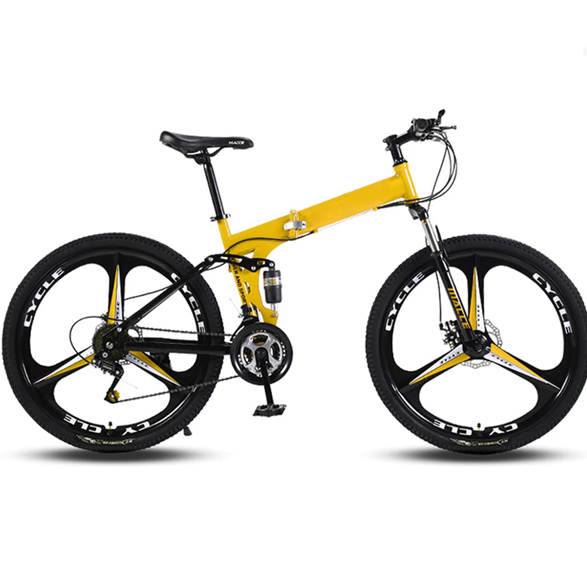 Amazon | 折りたたみ自転車26インチ自転車21/24/27男性女性用スピード 