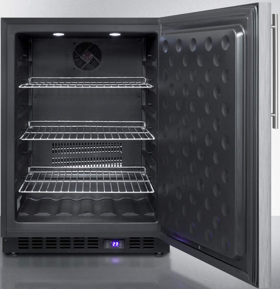 Summit Spff51oscsshv Outdoor Undercounter Freezer, Stainless Steel on Fridge.com - View 3