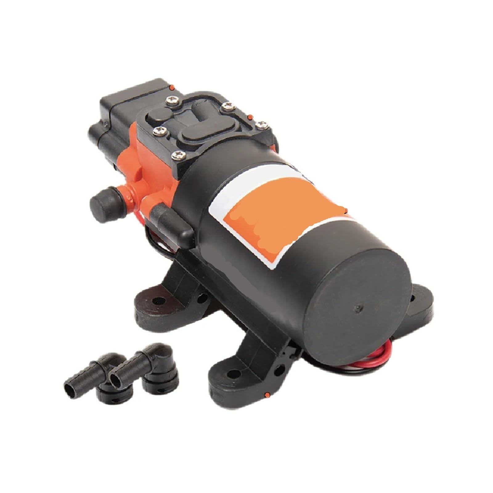 21 Series Diaphragm Pump, 12V 24V DC Water Pump Self Priming Compact Fresh Water System(12VDC)