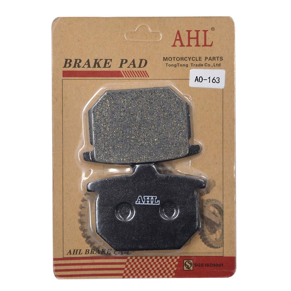 AHL Vorderrad-Bremsbeläge Für Honda CB 900 F Hornet (2002-2007) – 1 Paar, Halbmetallisch, Größe 68x54x8 Mm
