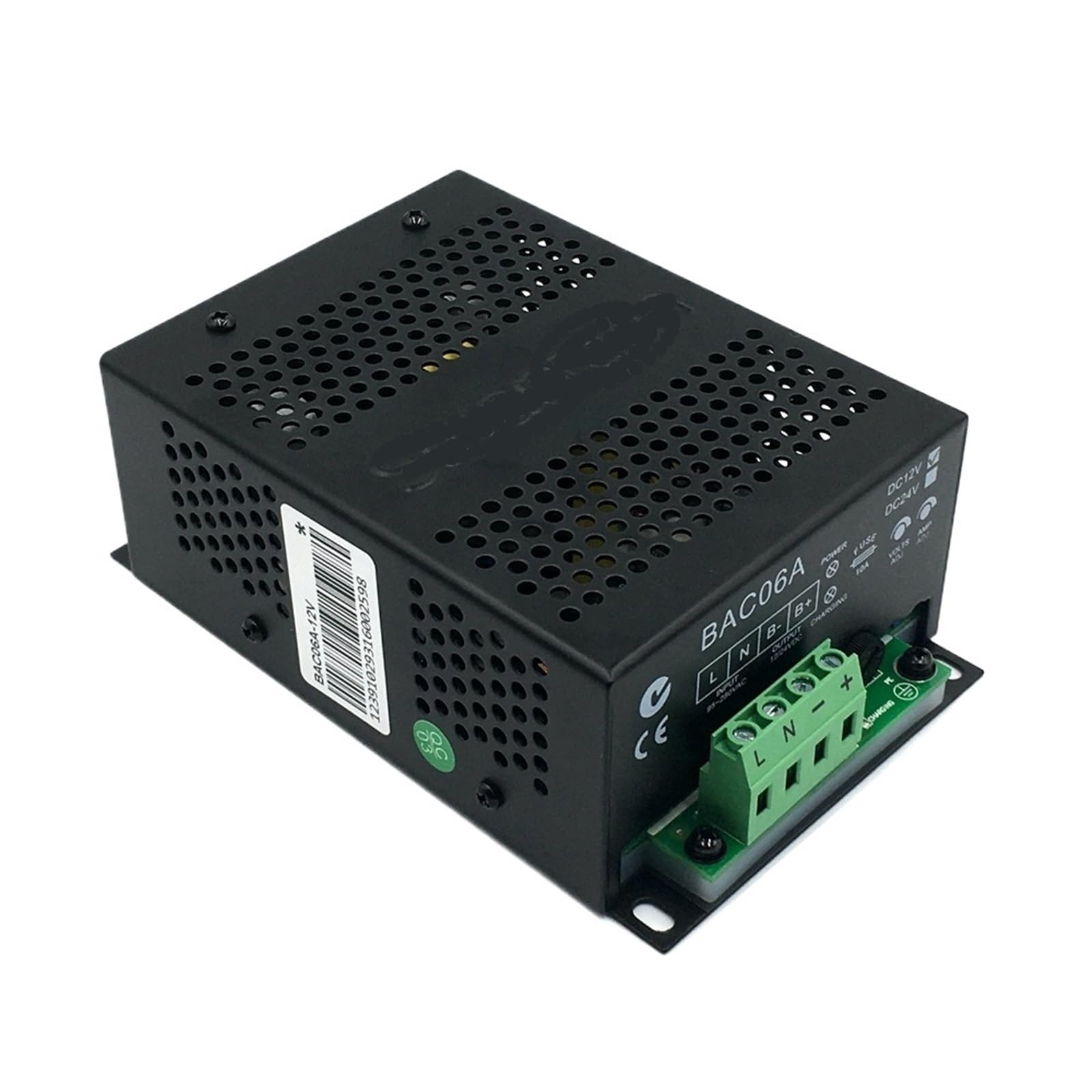 Chargeur de batterie BAC06A 6A automatique pour moteur diesel 12V 24V