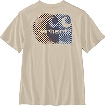 Carhartt Mens Relaxed Fit Lightweight Short-Sleeve C Graphic T-Shirt