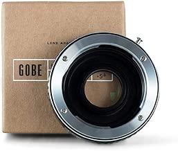 Gobe Lens Mount Adapter Compatible with Contax Yashica C Y Lens and Nikon F Camera Body with Optical Glass Gobe Lens Mount Adapter Compatible with Contax Yashica C Y Lens and Nikon F Camera Body with Optical Glass